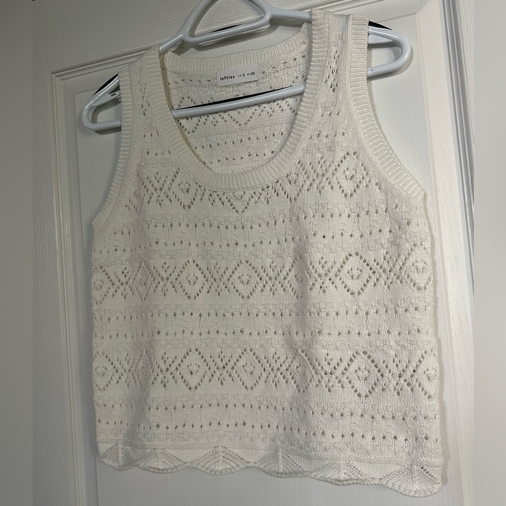 Cotton Knit Vest - Picture 2 of 5